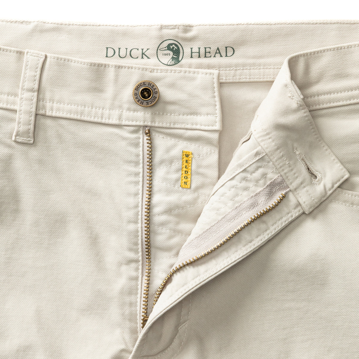 Weldon Garment Dyed Five-Pocket - Stone