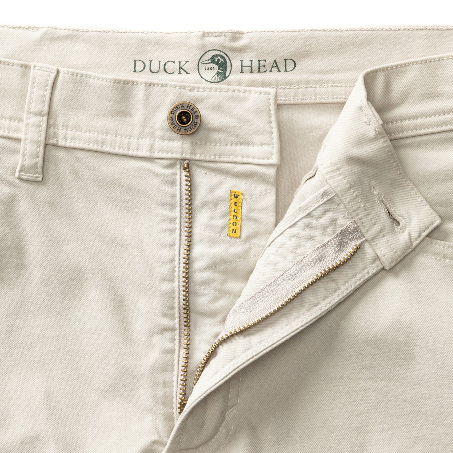 Weldon Garment Dyed Five-Pocket - Stone