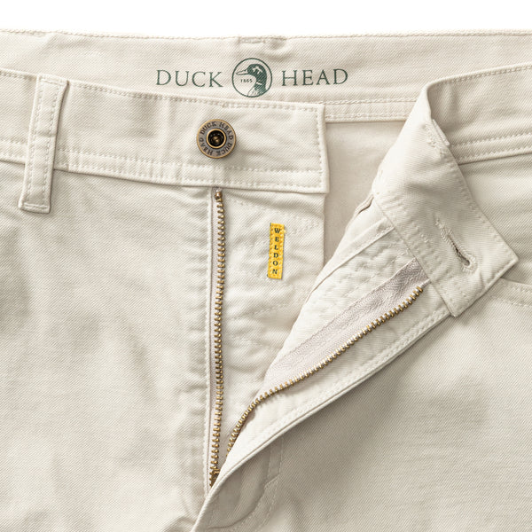 Weldon Garment Dyed Five-Pocket - Stone