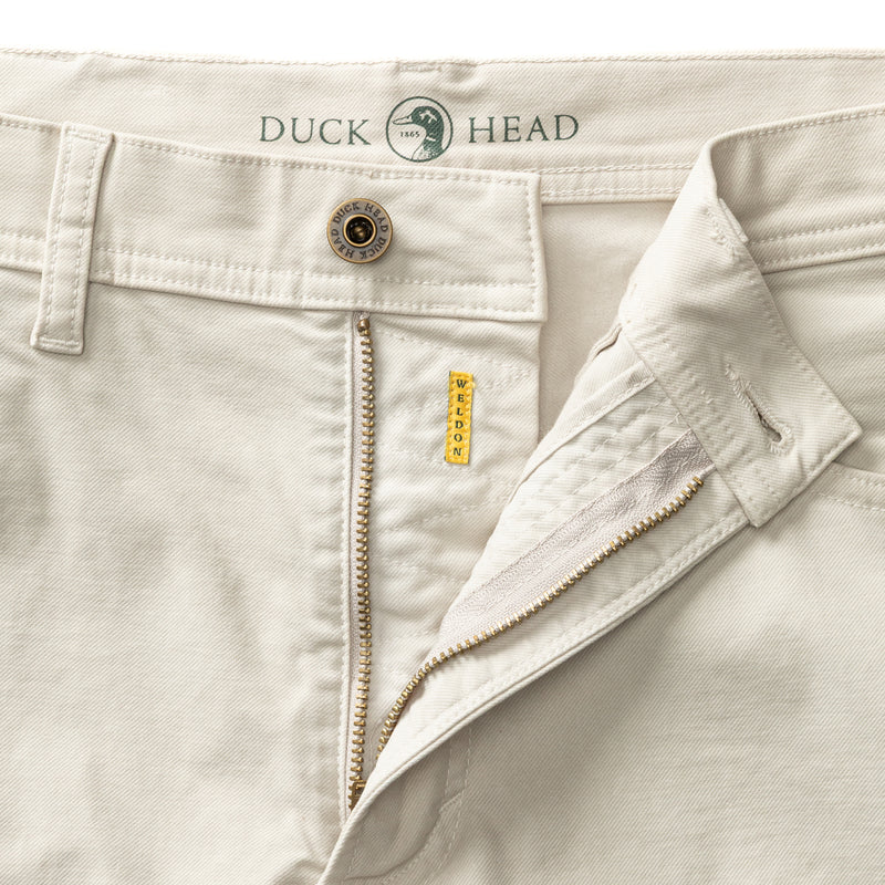 Weldon Garment Dyed Five-Pocket - Stone