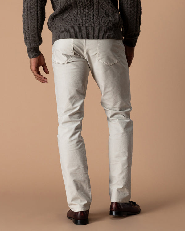 Weldon Garment Dyed Five-Pocket - Stone