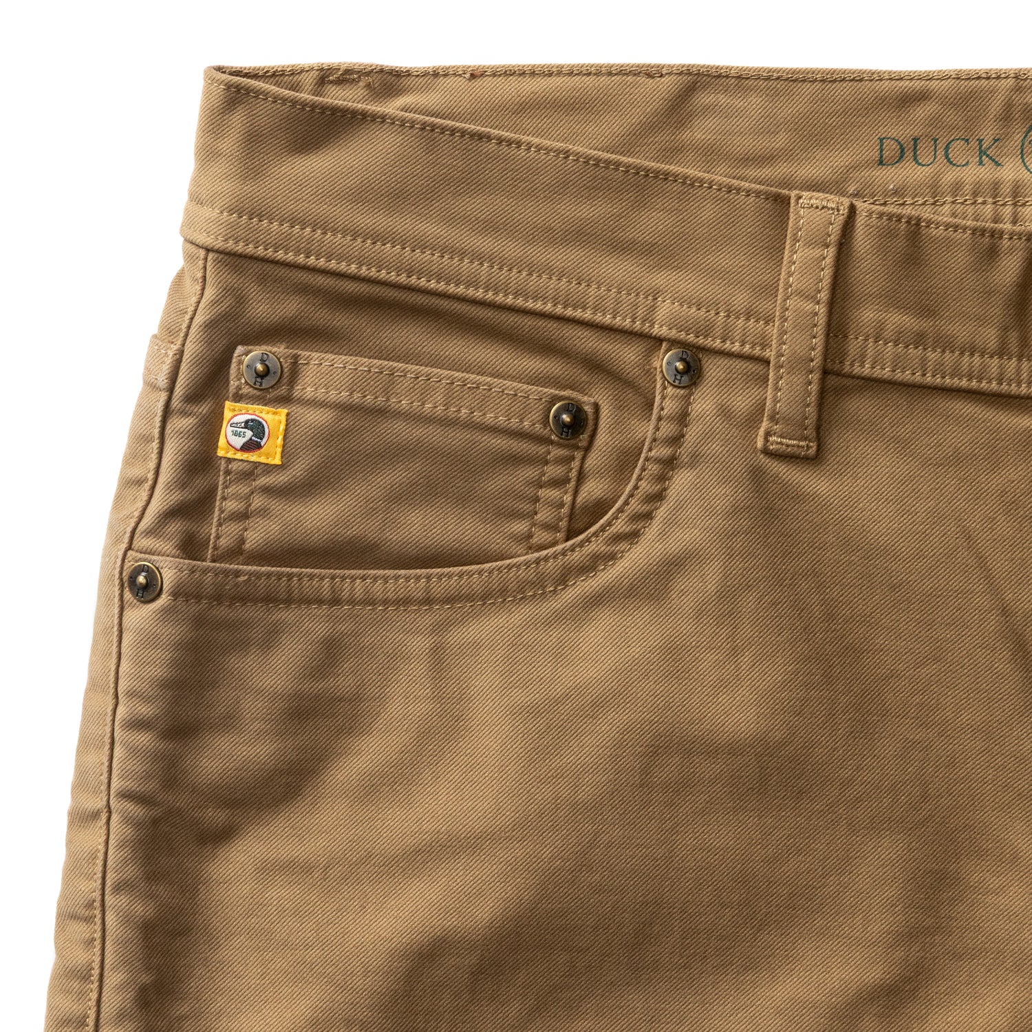 Weldon Garment Dyed Five-Pocket - Rustic Brown