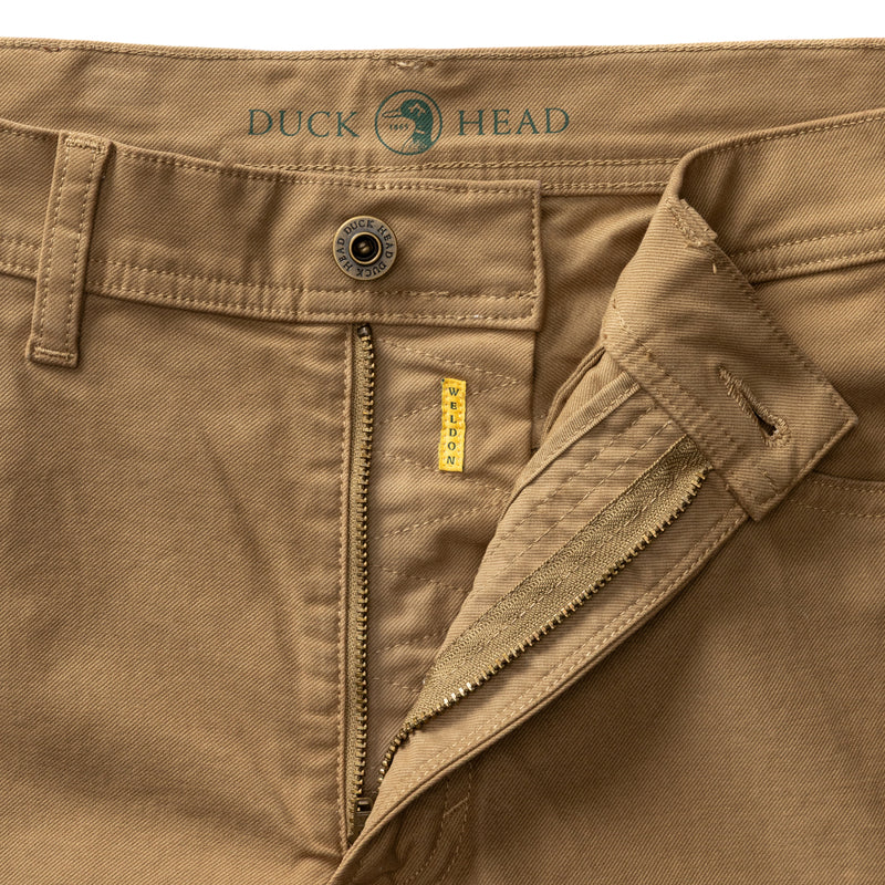 Weldon Garment Dyed Five-Pocket - Rustic Brown