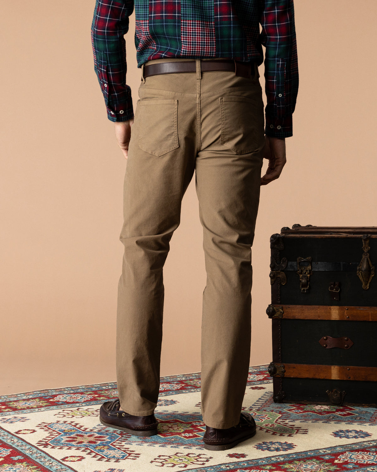 Weldon Garment Dyed Five-Pocket - Rustic Brown