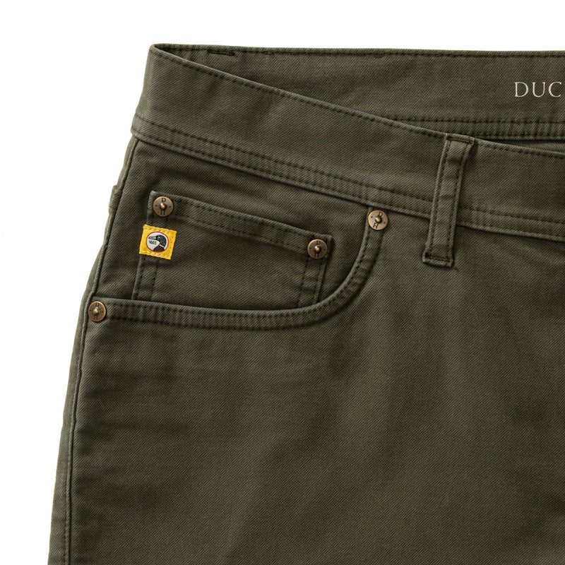 Weldon Garment Dyed Five-Pocket - Deep Olive