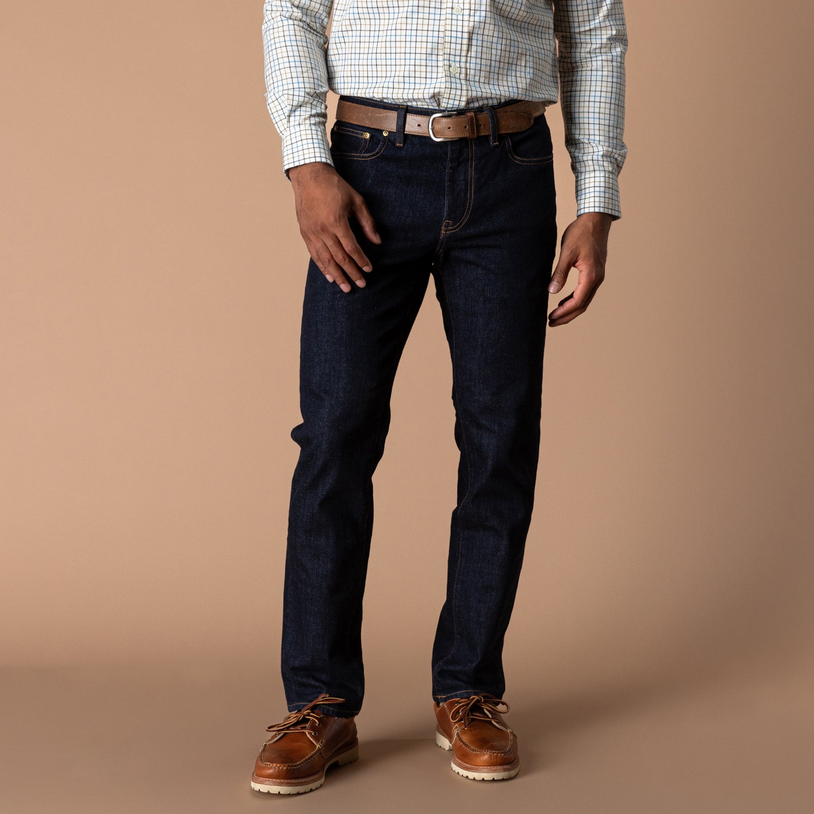 Classic Straight Denim - Rinse Wash