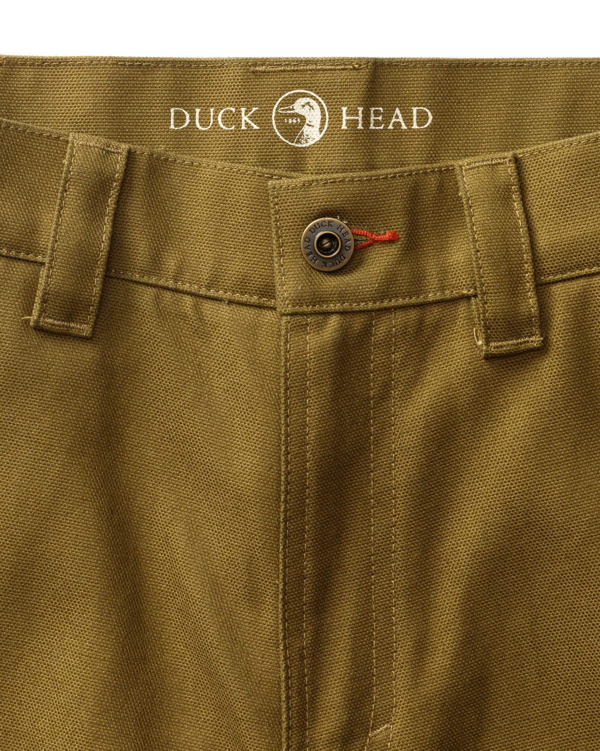 Waxed Duck Canvas Briar Pant - Olivewood