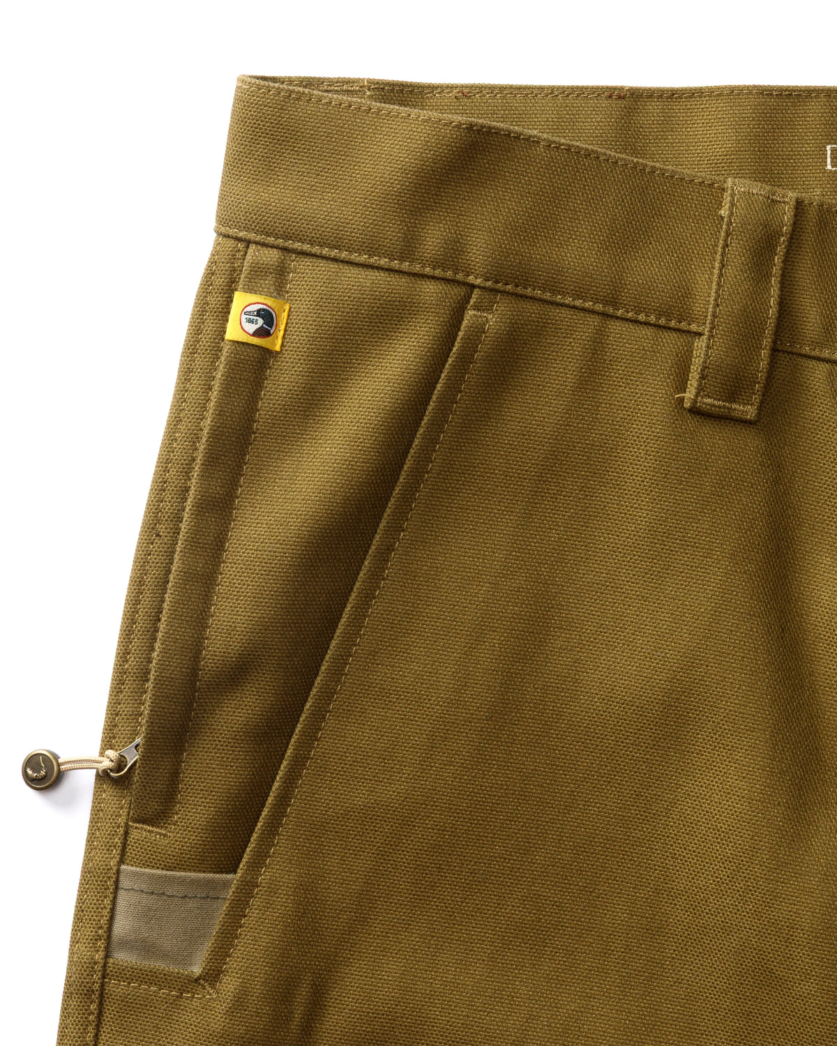 Waxed Duck Canvas Briar Pant - Olivewood