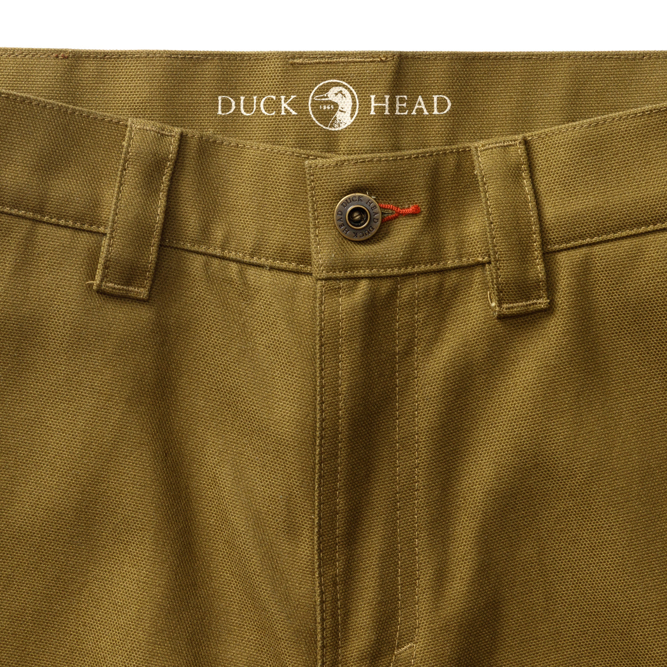 Waxed Duck Canvas Briar Pant - Olivewood