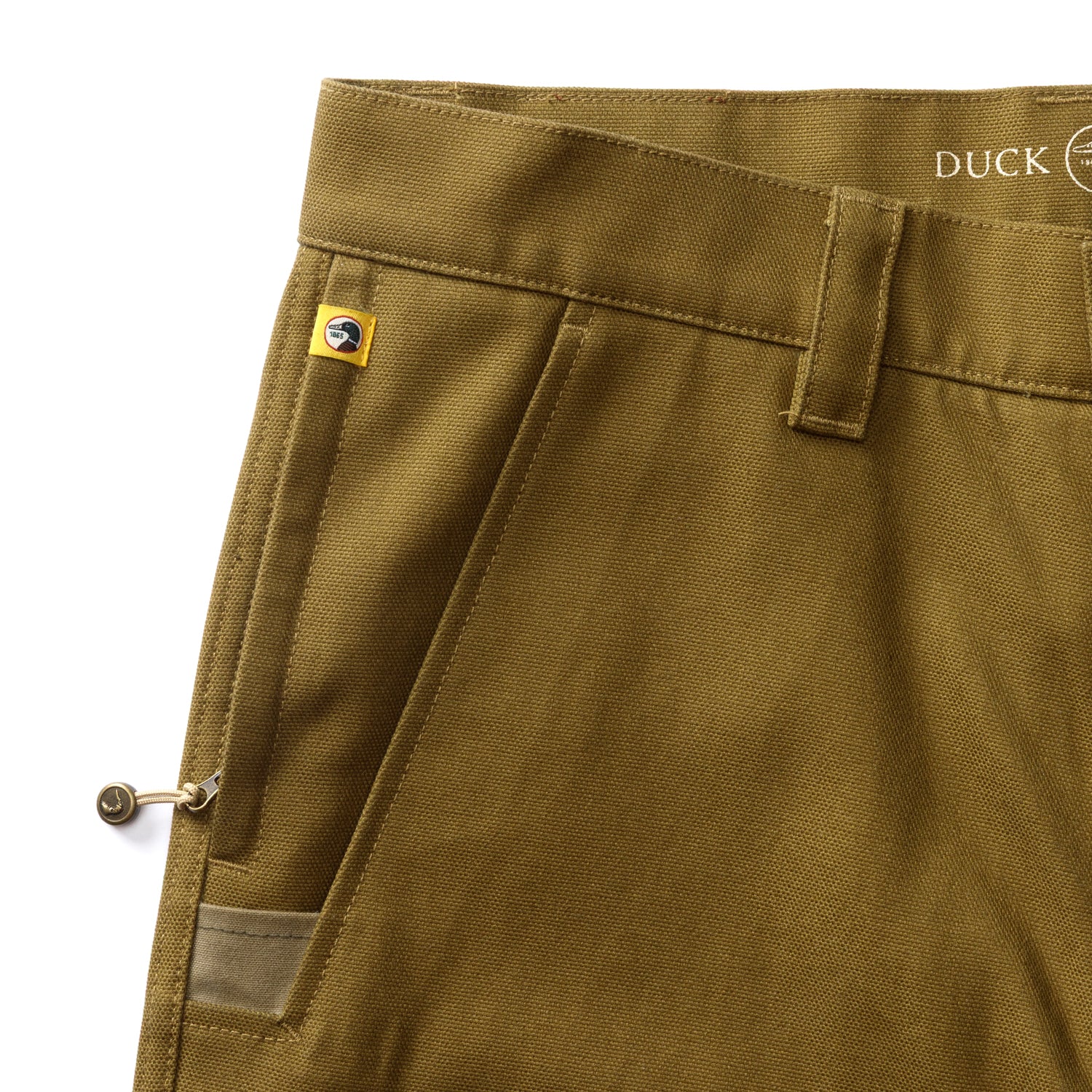 Waxed Duck Canvas Briar Pant - Olivewood