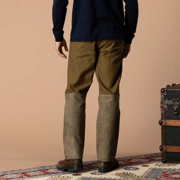 Waxed Duck Canvas Briar Pant - Olivewood