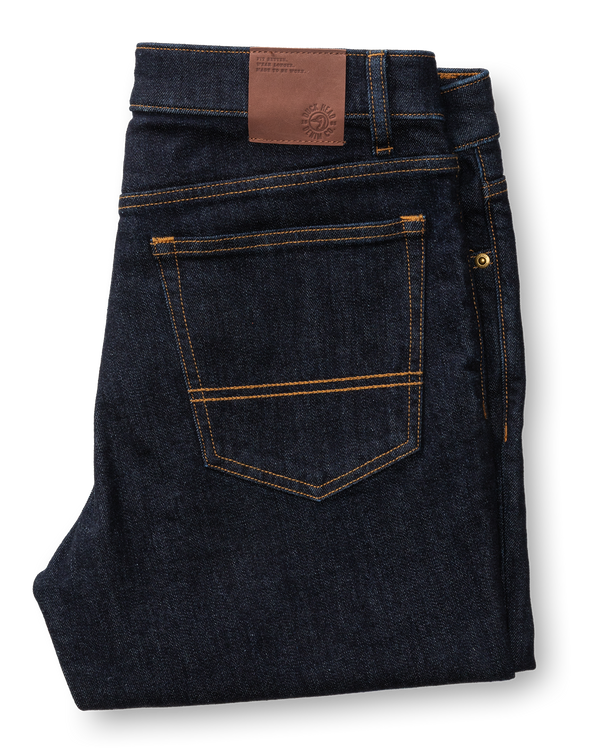 Slim Straight Denim - Rinse Wash