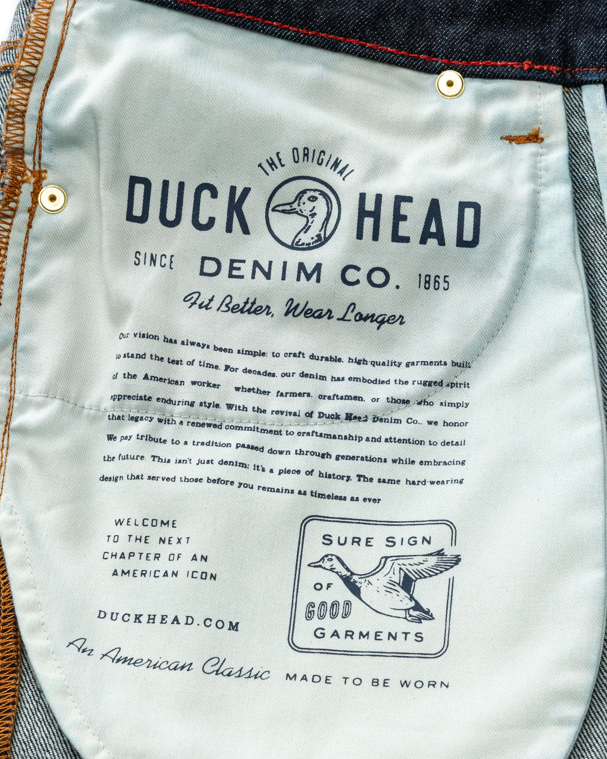 Slim Straight Denim - Rinse Wash