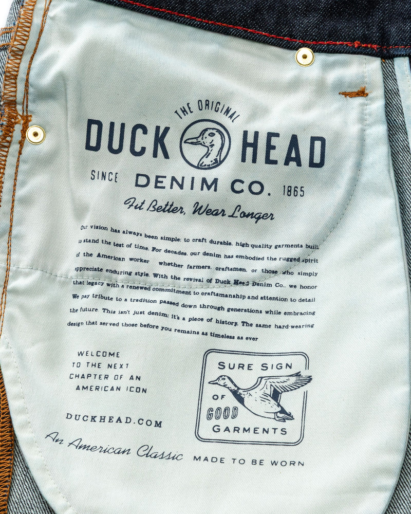 Slim Straight Denim - Rinse Wash