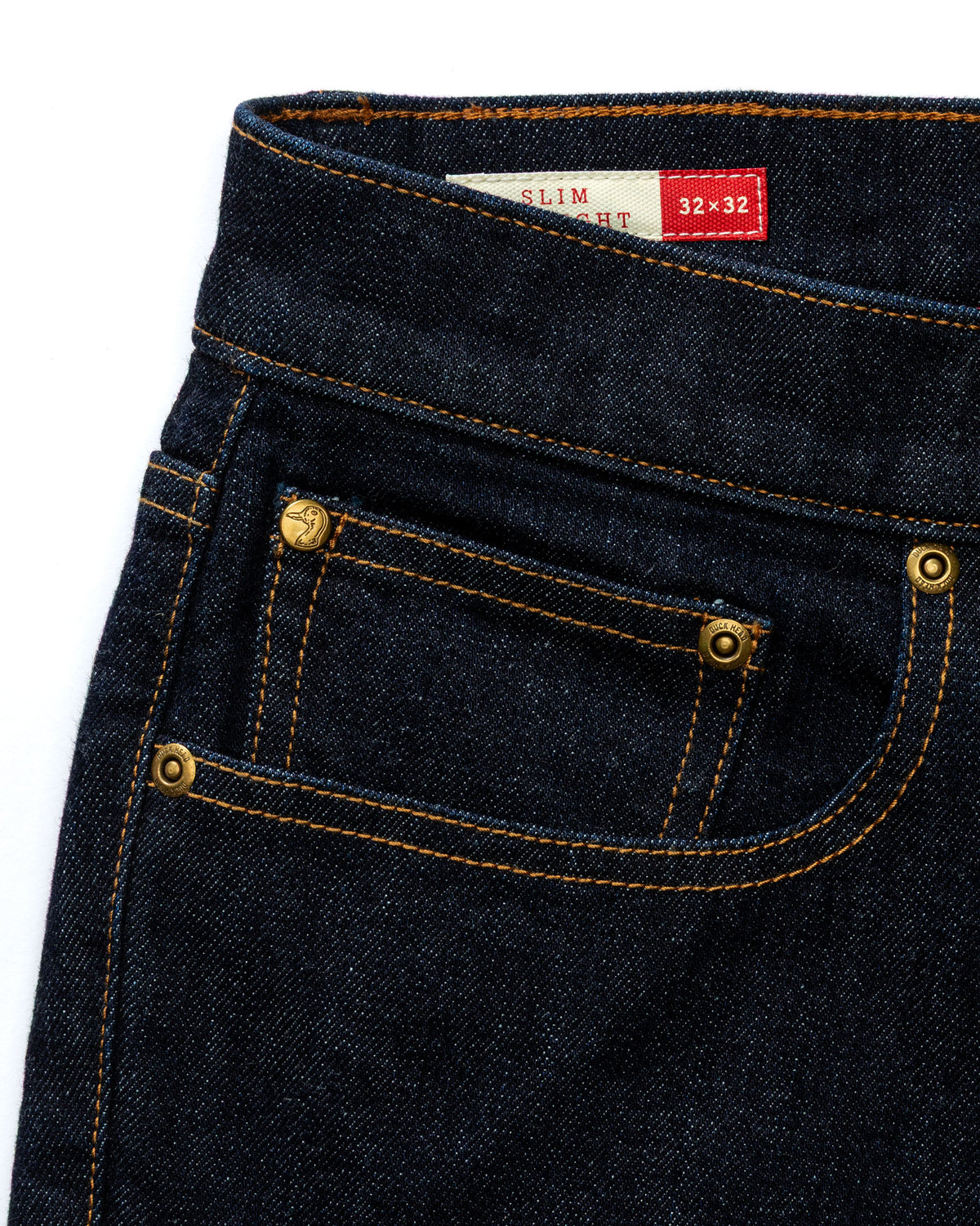 Slim Straight Denim - Rinse Wash