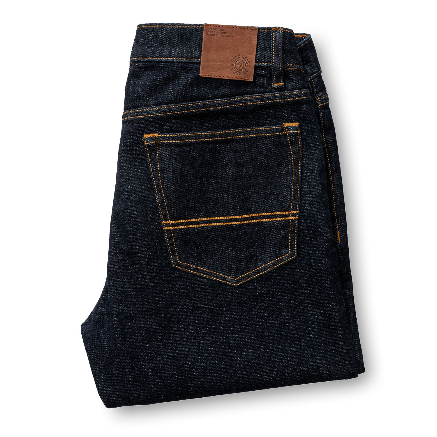 Slim Straight Denim - Rinse Wash