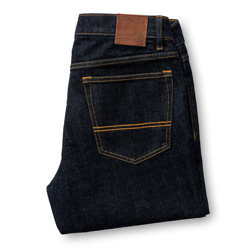 Slim Straight Denim - Rinse Wash