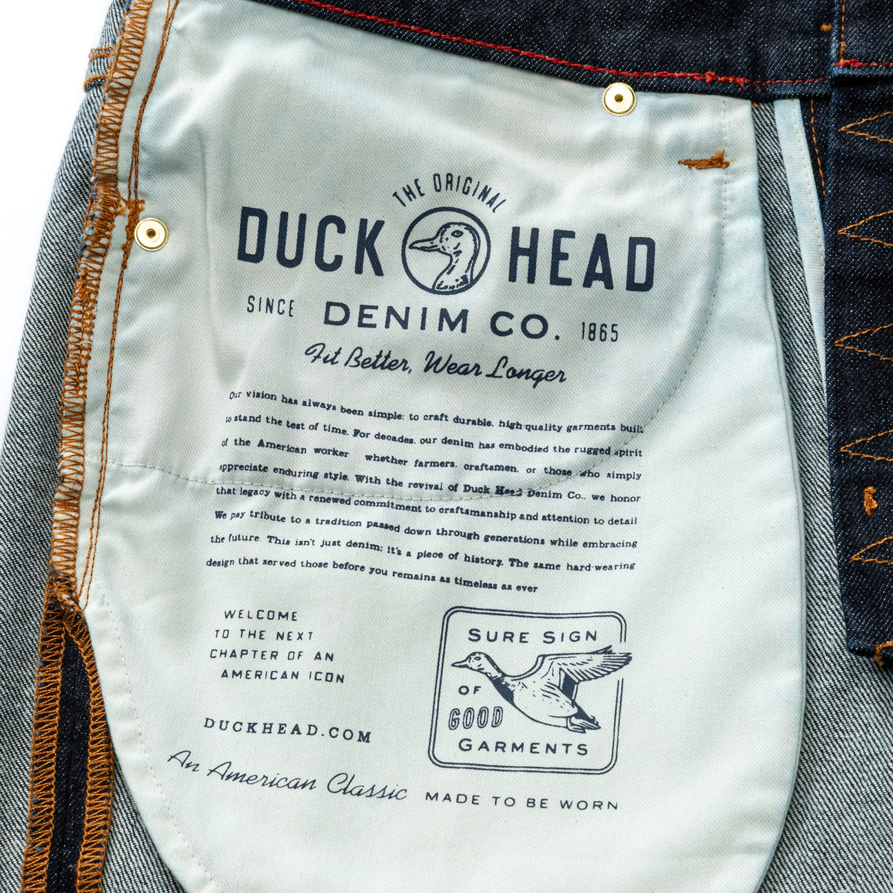Slim Straight Denim - Rinse Wash