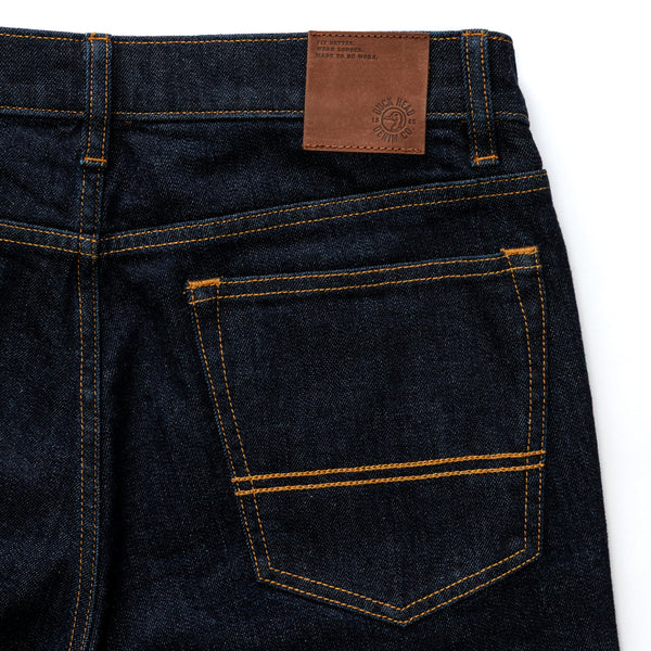 Slim Straight Denim - Rinse Wash