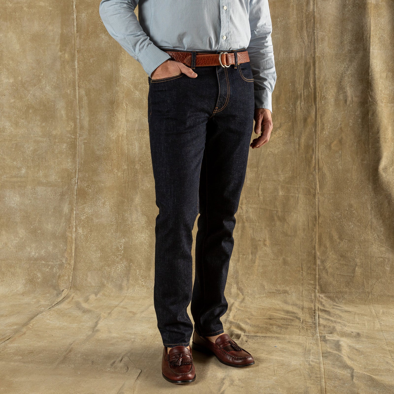 Slim Straight Denim - Rinse Wash