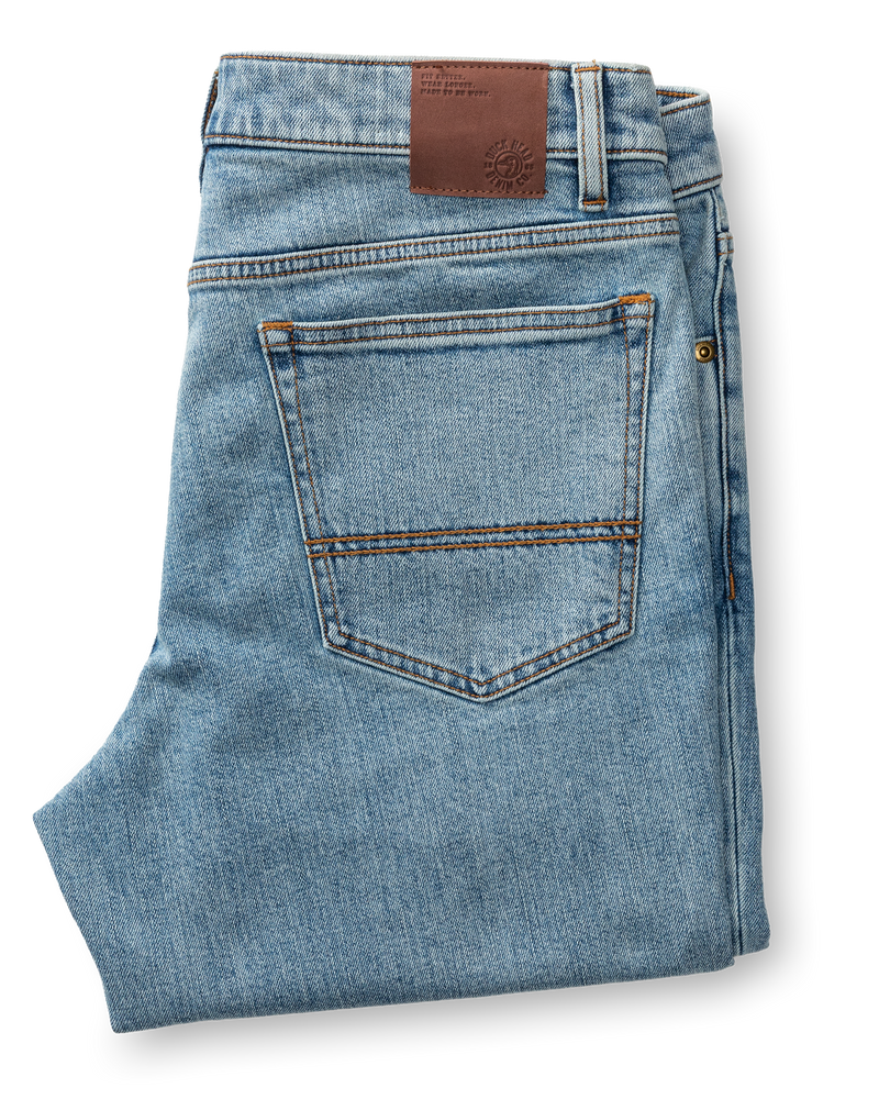 Classic Straight Denim - Light Wash