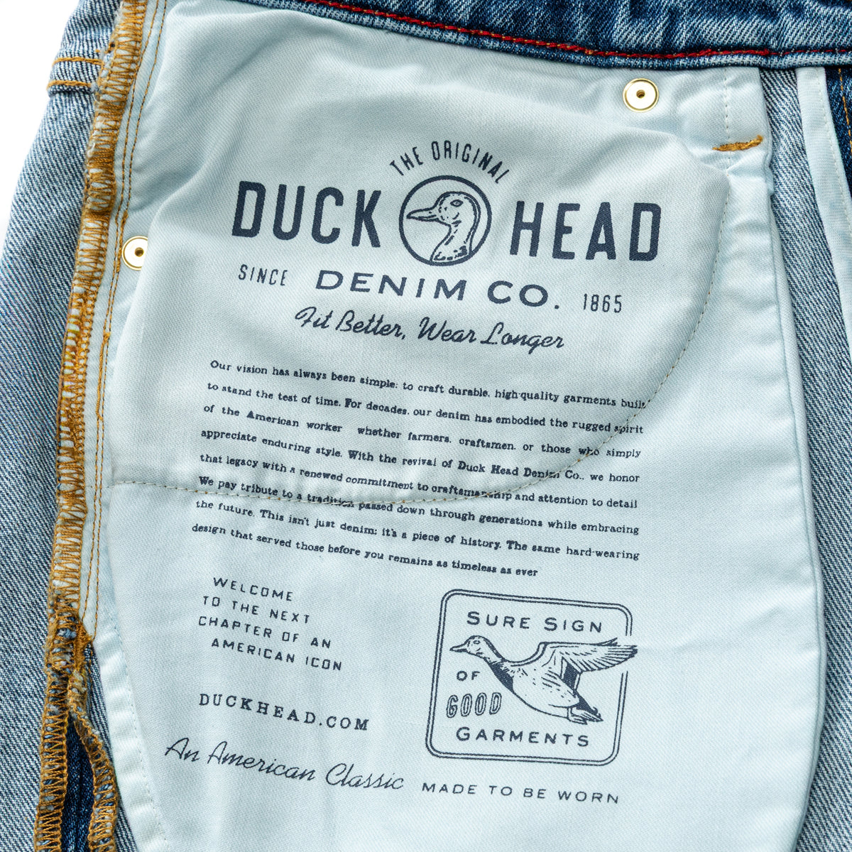 Classic Straight Denim - Light Wash