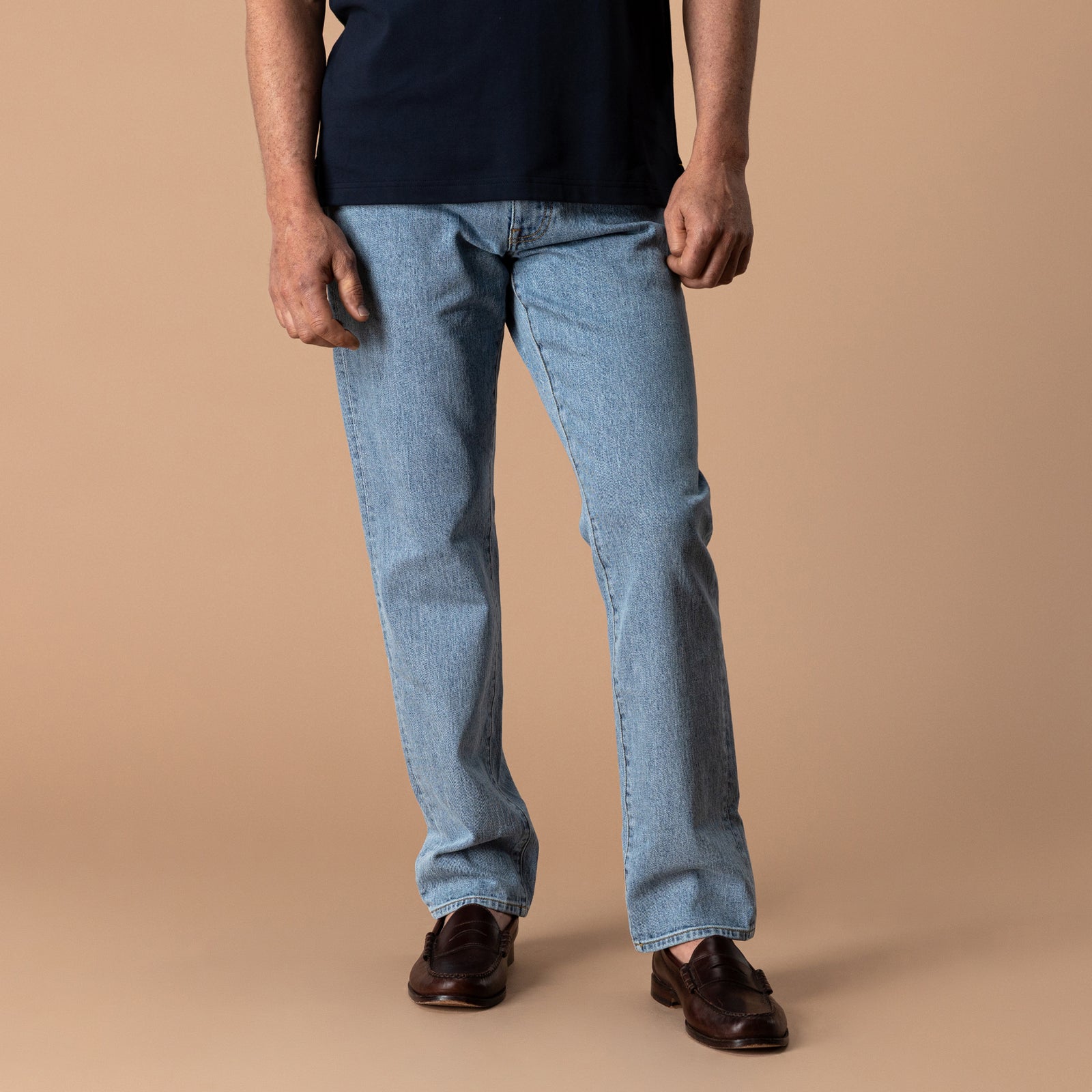 Classic Straight Denim - Light Wash