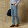 Classic Straight Denim - Light Wash