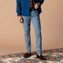Slim Straight Denim - Light Wash
