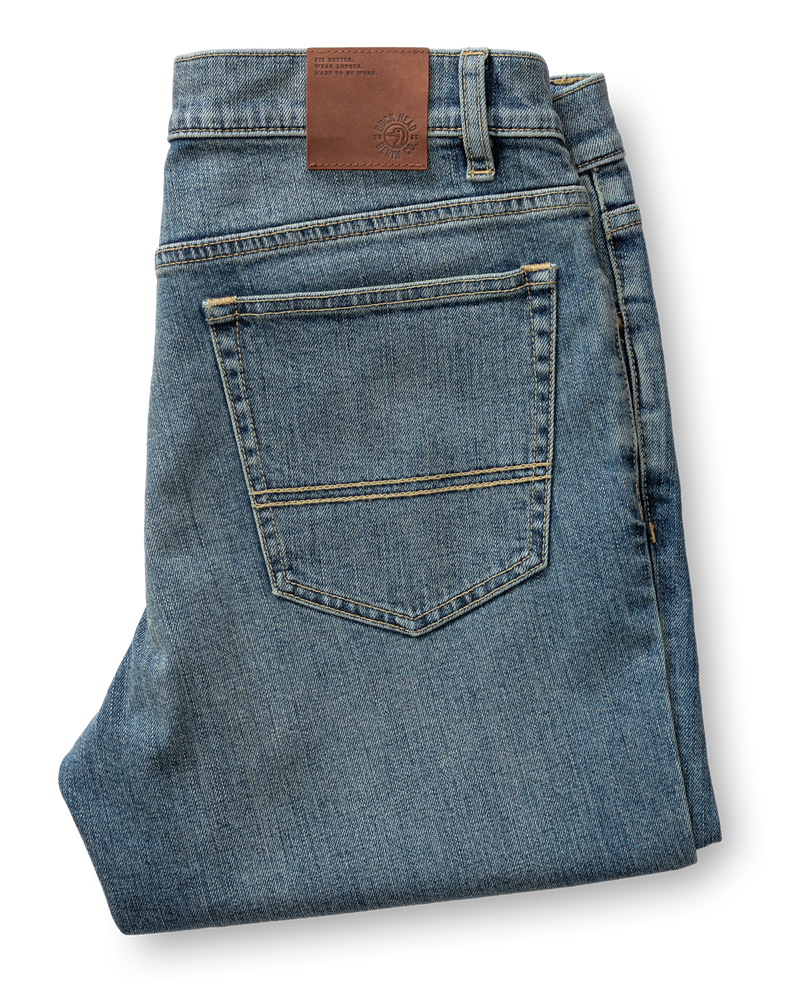 Classic Straight Denim - Vintage Wash