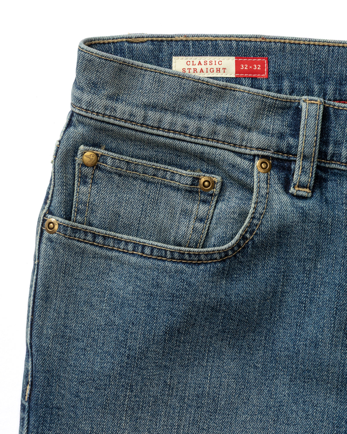 Classic Straight Denim - Vintage Wash