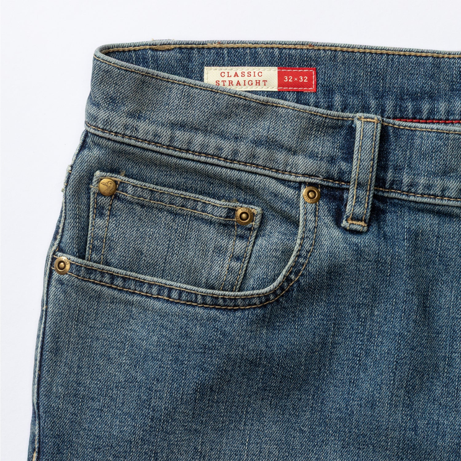 Classic Straight Denim - Vintage Wash
