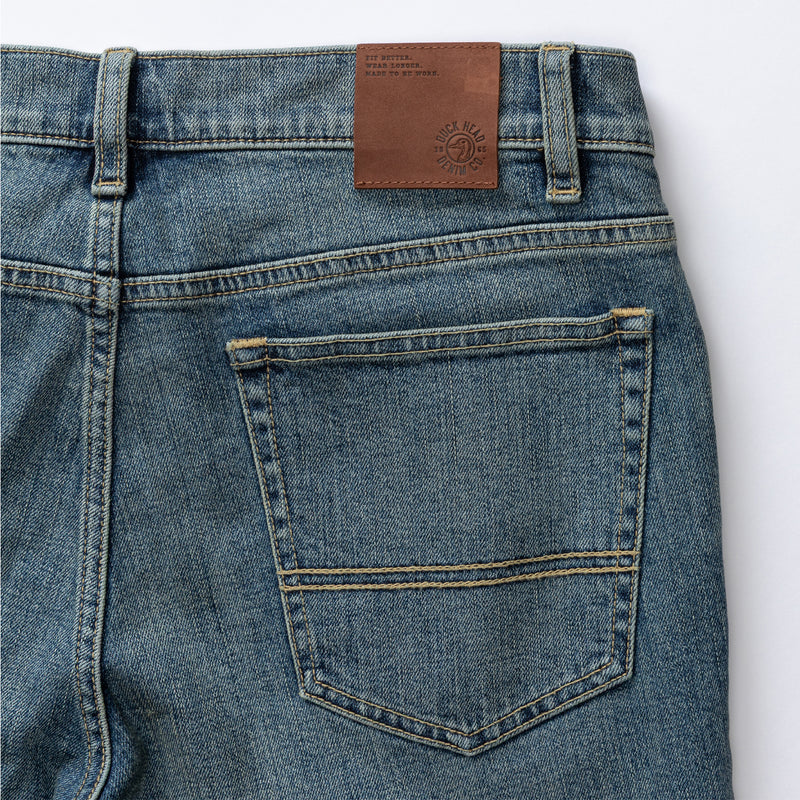 Classic Straight Denim - Vintage Wash