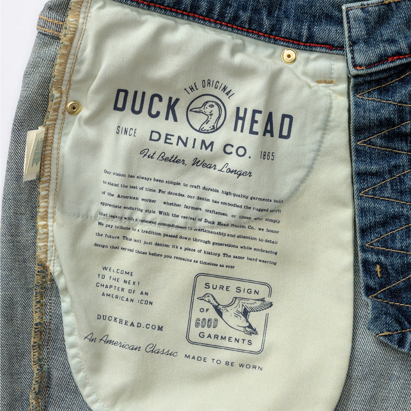 Classic Straight Denim - Vintage Wash