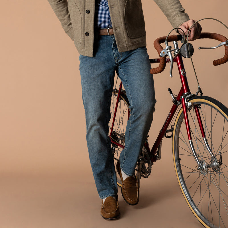 Classic Straight Denim - Vintage Wash