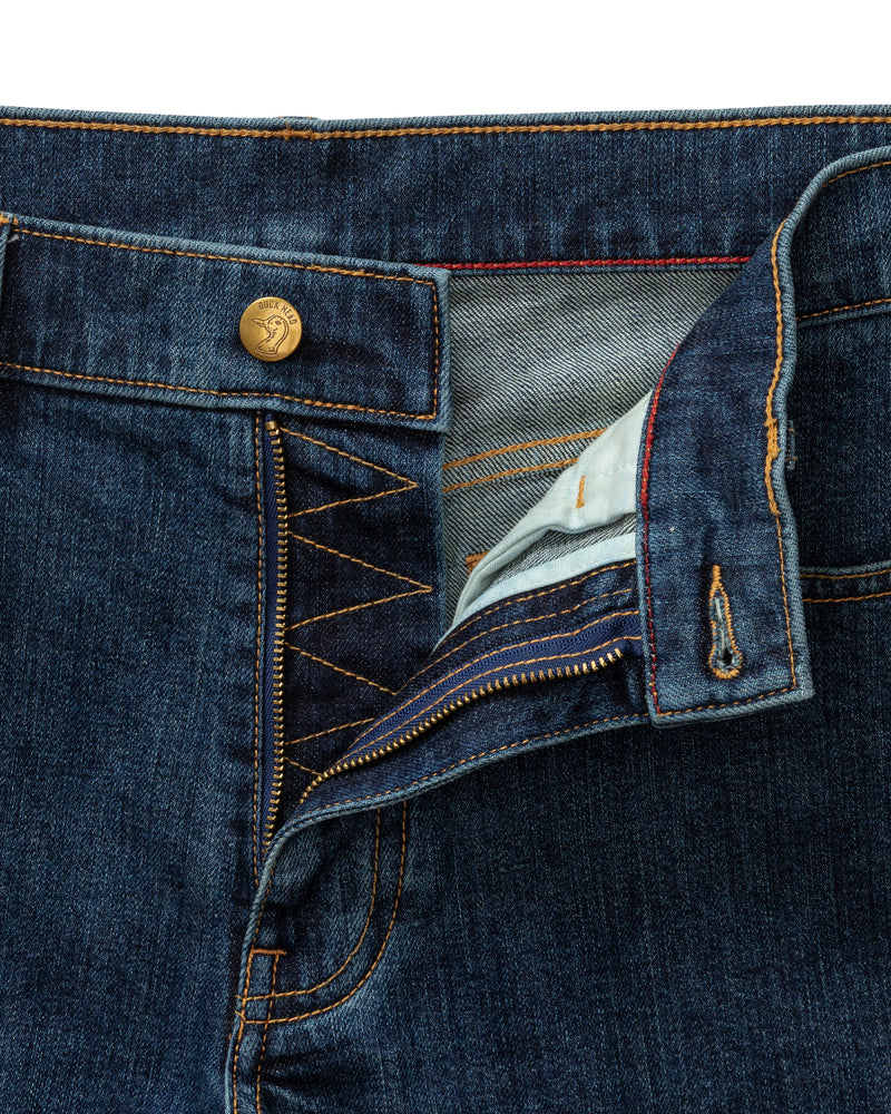 Classic Straight Denim - Medium Wash
