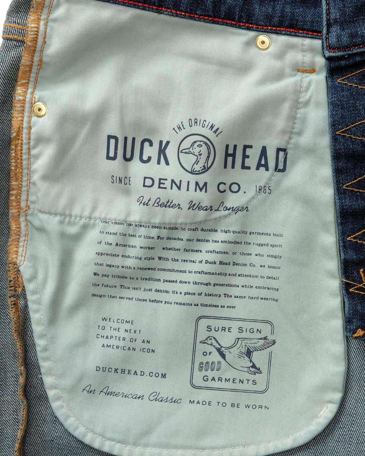 Classic Straight Denim - Medium Wash