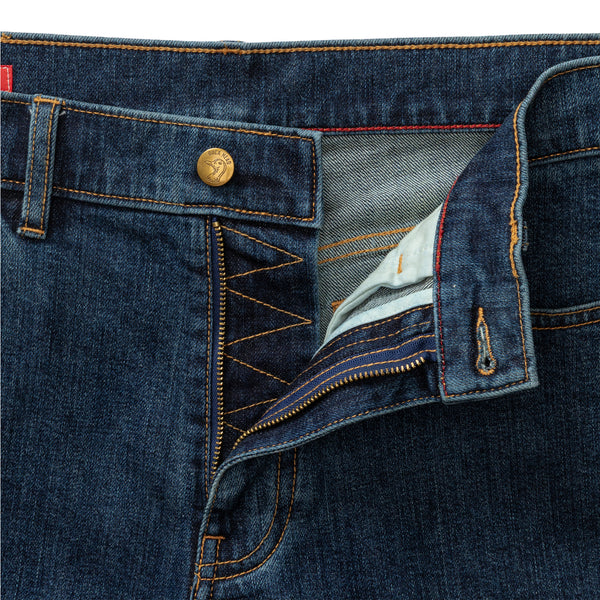 Classic Straight Denim - Medium Wash