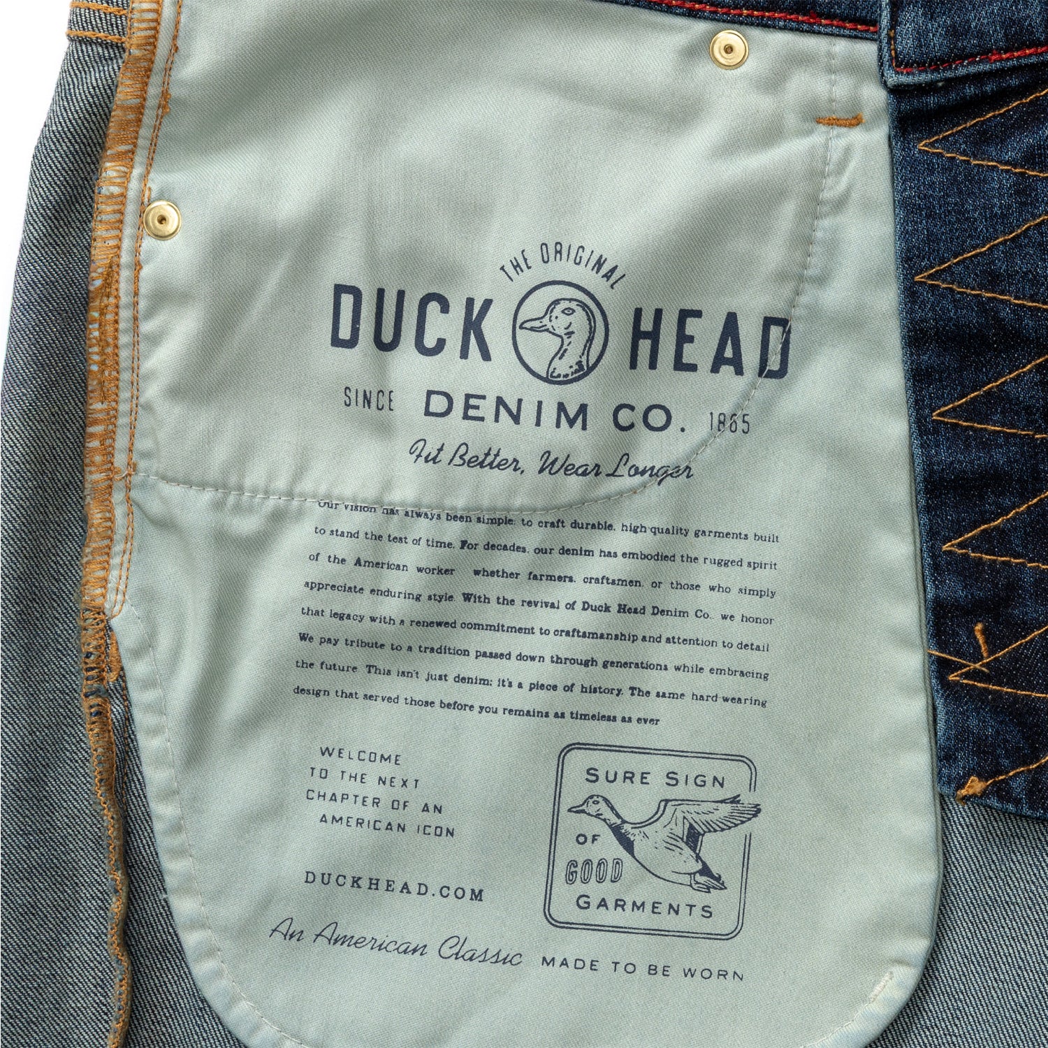 Classic Straight Denim - Medium Wash
