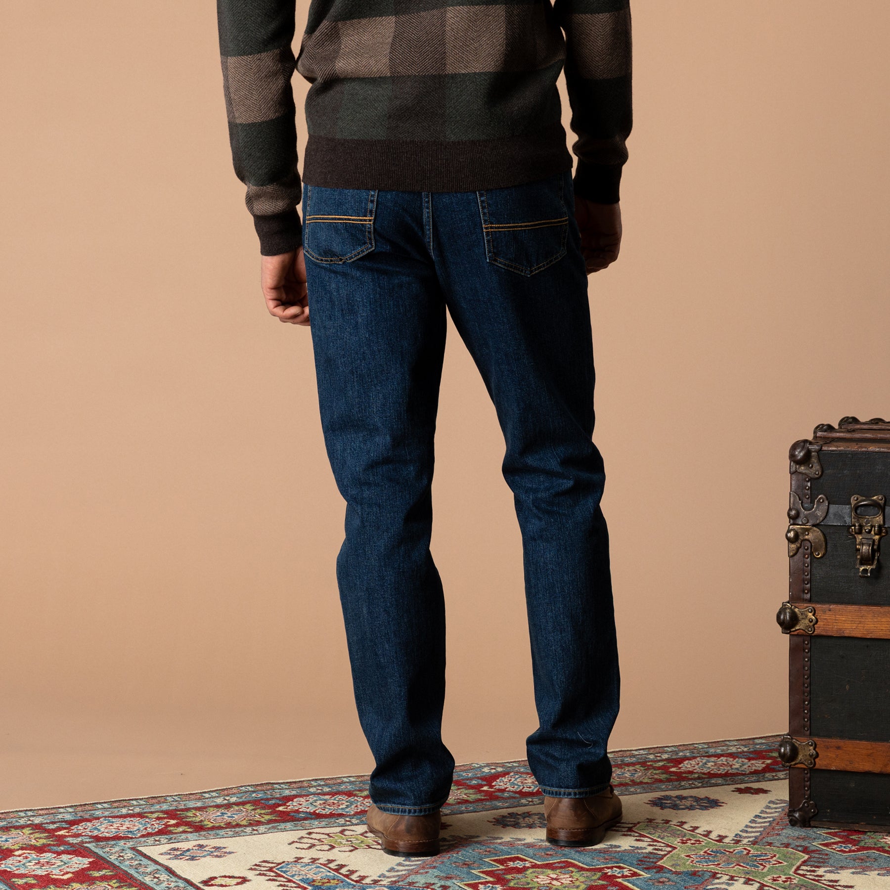 Classic Straight Denim - Medium Wash