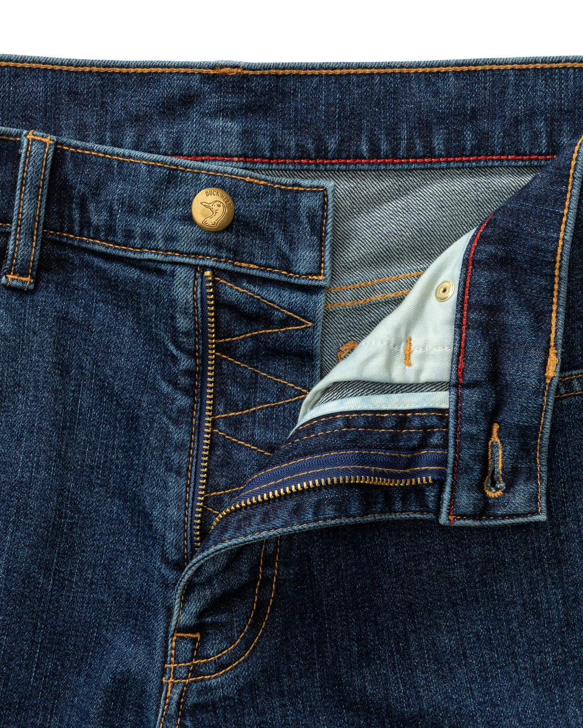 Slim Straight Denim - Medium Wash