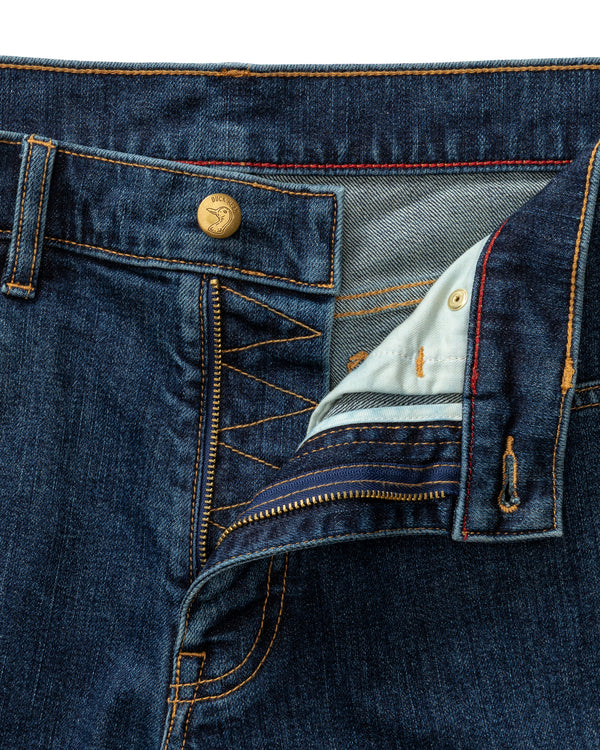 Slim Straight Denim - Medium Wash