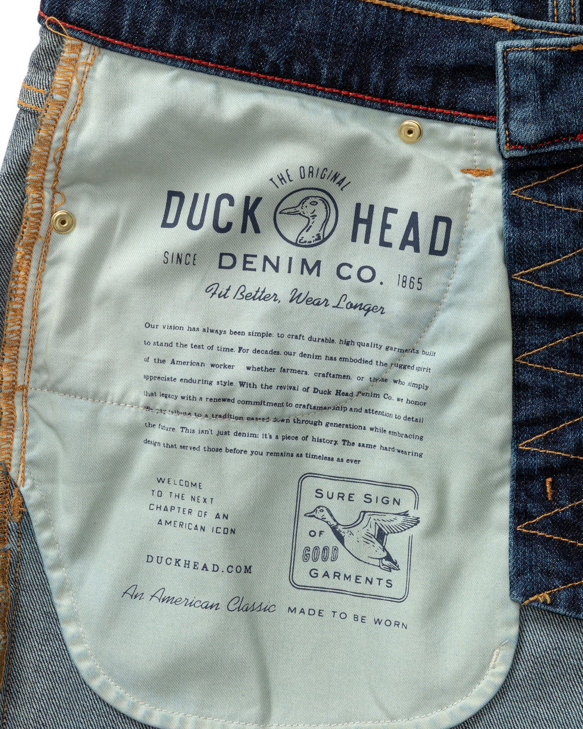 Slim Straight Denim - Medium Wash