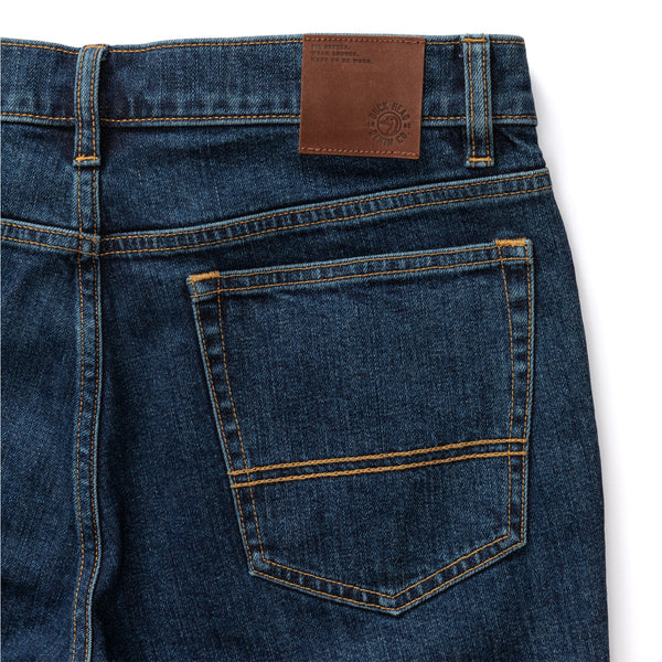 Slim Straight Denim - Medium Wash
