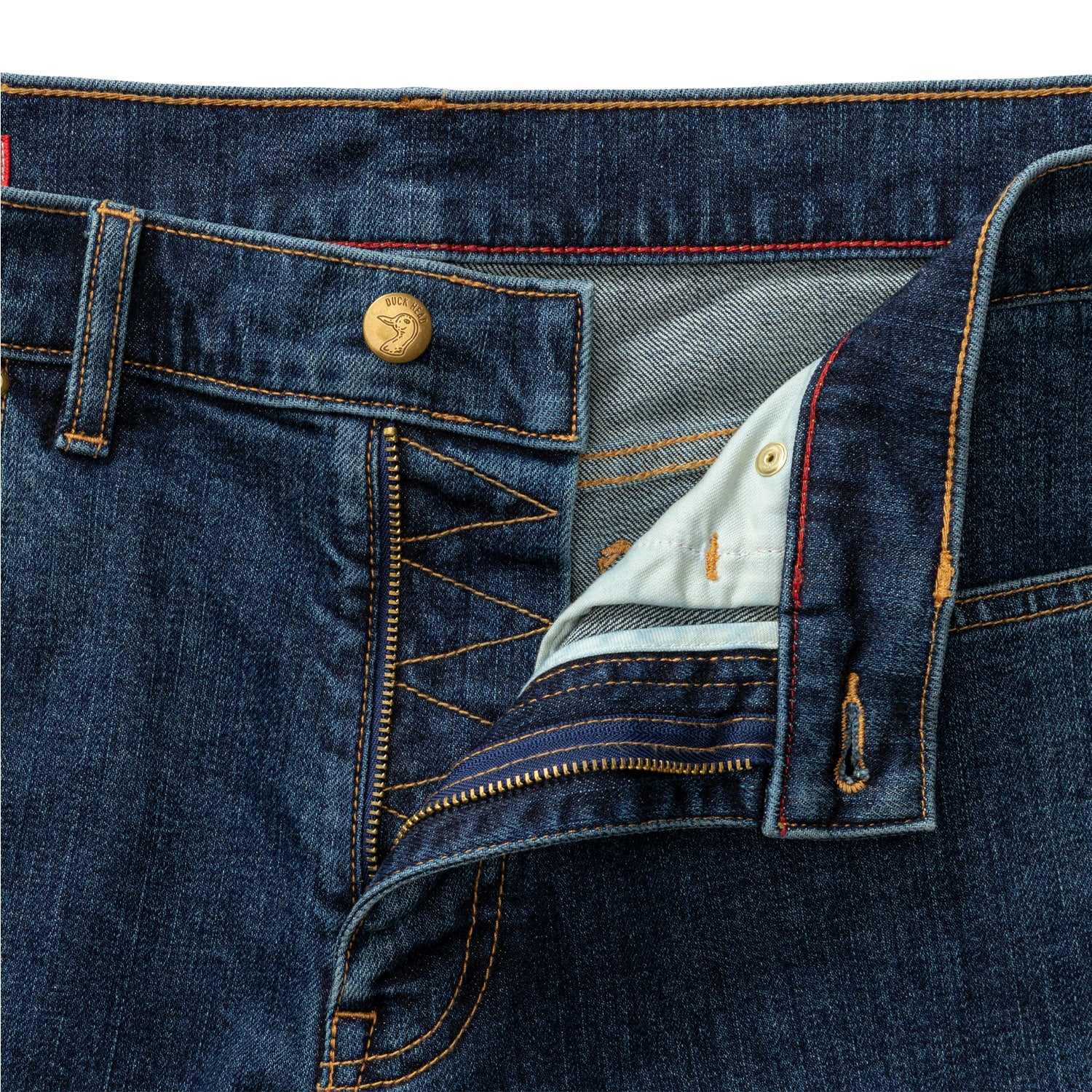 Slim Straight Denim - Medium Wash