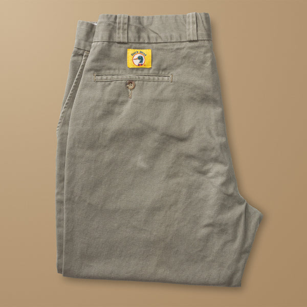 Olive Pleated Chino 38W/30L