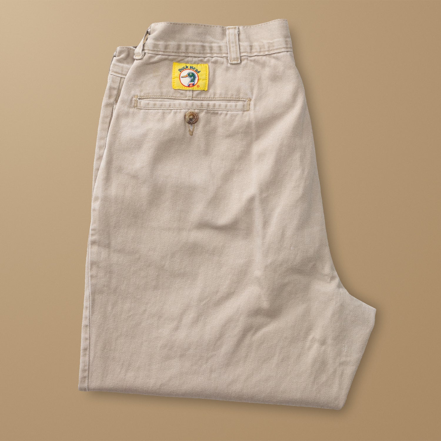 Khaki Pleated Chino 34W/30L