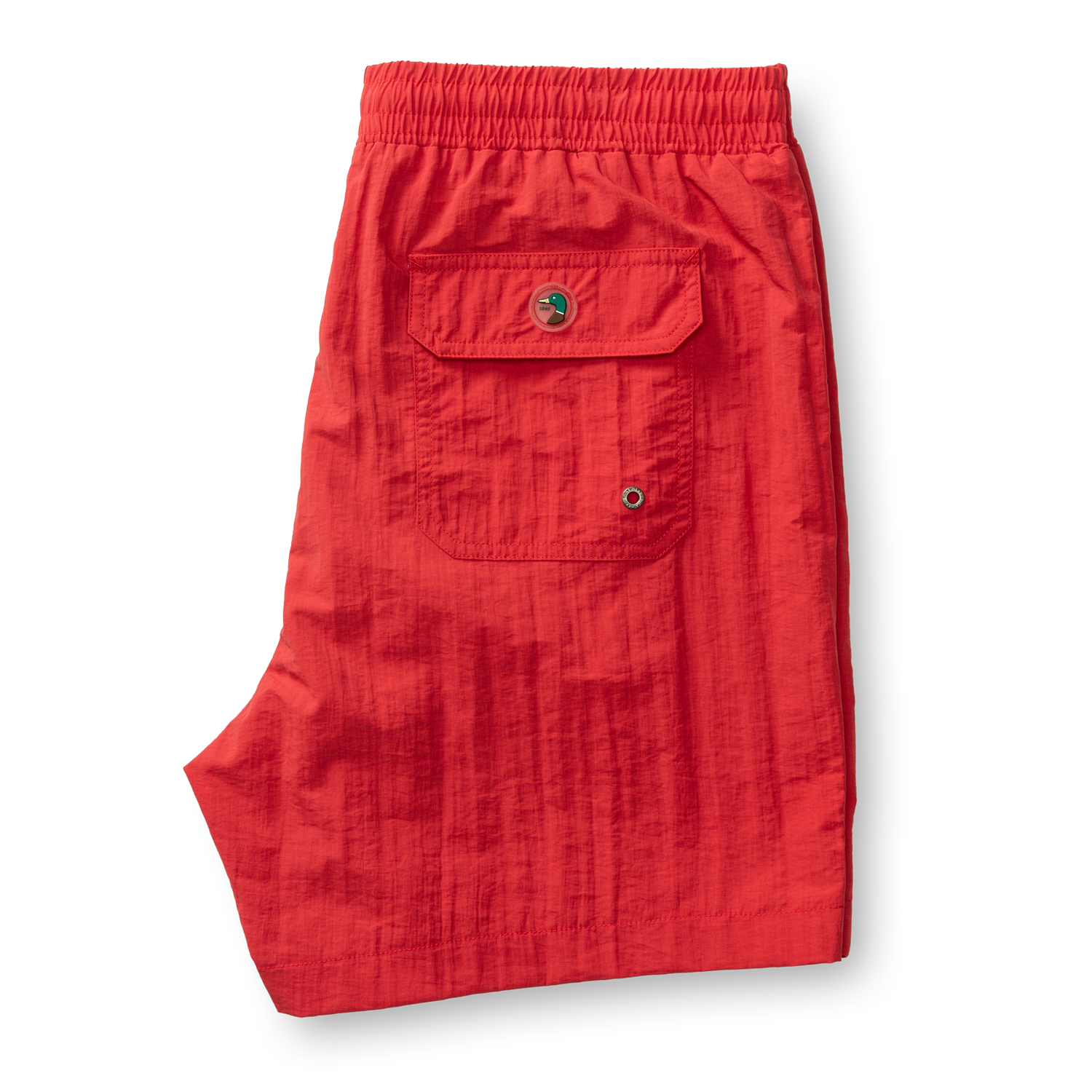 6" Sailport Swim Short - Classic Red