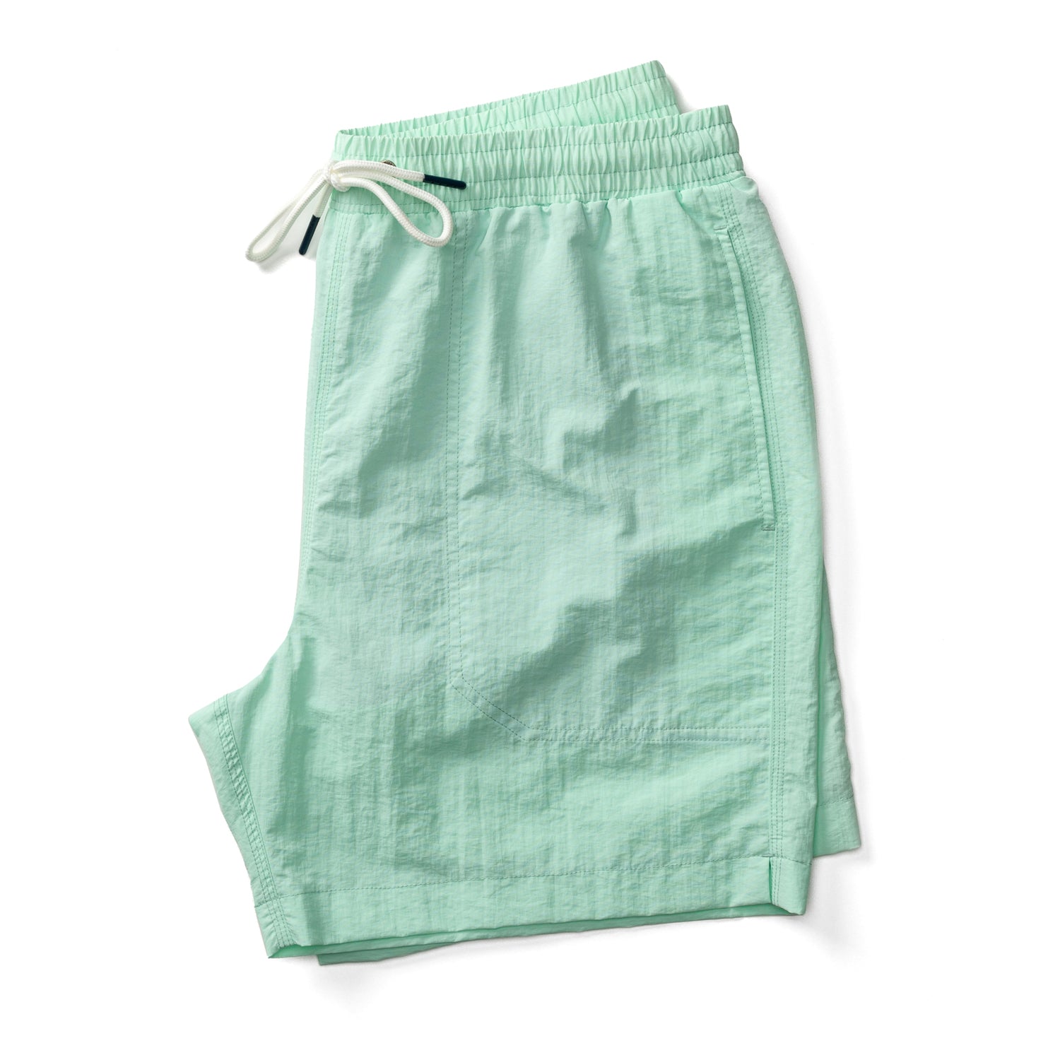 6" Sailport Swim Short - Seafoam Green