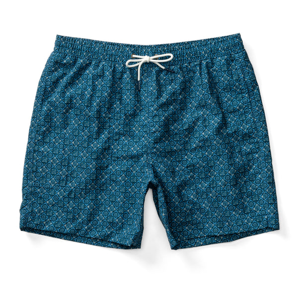 6" Sailport Swim Short - Blue Horizon